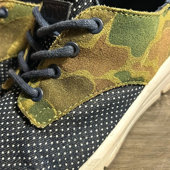 Mixed media VANS PRELOW (CLASH) Denim & Suede Collection Men’s size 8 - Picture 2 of 7